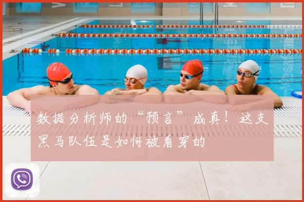 数据分析师的“预言”成真！这支黑马队伍是如何被看穿的